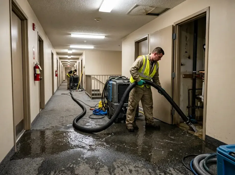 multi-unit-apartment-hallway-f-005 — frequently asked questions, Emergency Burst Pipe Water Extraction & Removal in Laguna V…